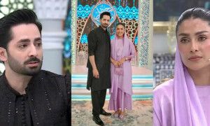 دانش تیمور کو اہلیہ عائزہ خان کے سامنے شادیوں کے بیان پر تنقید کا سامنا