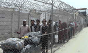 Torkham border crossing reopens for pedestrians after a month