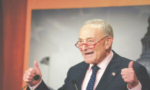 Schumer rejects calls to quit as top Senate Democrat