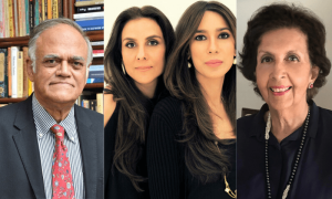 Honouring Javed Jabbar, Sana Hashwani & Safinaz Muneer and Muneeza Shamsie