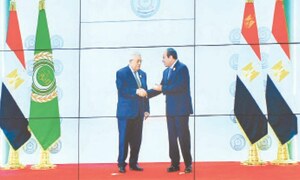 Arab states adopt Egyptian alternative to Trump&rsquo;s Gaza plan