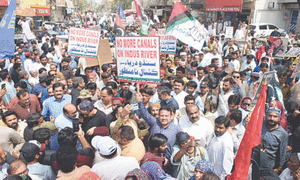 PPP stages Sindh-wide protests against canals project
