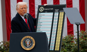 Trump&rsquo;s tariffs stoke global trade war as China, EU hit back