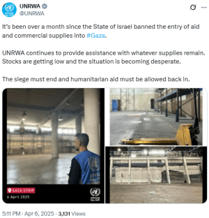 Situation in Gaza &lsquo;becoming desperate&rsquo; amid Israeli siege: UNRWA