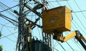 Lesco installs devices, new cables to control power theft