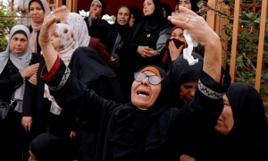 Gaza rescuers say 20 killed in Israel strike on residential block