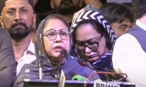 At Tando Jam rally, PPP leaders vow to oppose canals project till &lsquo;last breath&rsquo;