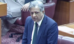بارود سے فلسطینیوں کی آواز دبائی نہیں جاسکتی، پاکستان نے ہمیشہ مسئلہ فلسطین کو اجاگر کیا، وفاقی وزیرقانون