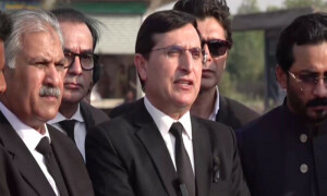 Imran didn&rsquo;t authorise anyone for any talks, PTI&rsquo;s Barrister Gohar claims