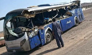 سعودی عرب میں عمرہ زائرین کی بس حادثے کا شکار، 3 خواتین سمیت 5 پاکستانی جاں بحق