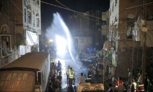 امریکا کے یمن پر فضائی حملے، 12 افراد جاں بحق، 30 زخمی، بمباری کا سلسلہ جاری