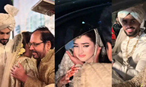 عمر شہزاد نکاح کے تین ماہ بعد دلہن بیاہ کر گھر لے آئے