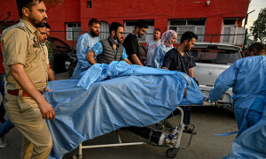 At least 24 killed in occupied Kashmir gunmen attack on tourists: police source