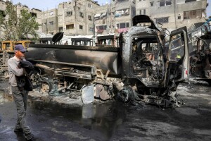 One killed, 5 wounded in Israeli drone attack on Gaza&rsquo;s Al Mawasi