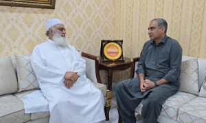 بھارت سے کشیدگی: وزیر داخلہ محسن نقوی کی فضل الرحمٰن اور حافظ نعیم سے ملاقات