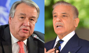 پاکستان پر بھارتی الزامات بے بنیاد ہیں، شہباز شریف نے سیکریٹری جنرل اقوام متحدہ کو واضح کردیا
