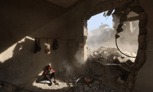 &lsquo;At least 16&rsquo; killed in Israeli attacks on Gaza since dawn