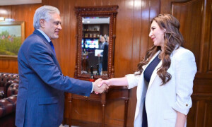اسحٰق ڈارسے امریکی ناظم الامورکی ملاقات، خطے کی موجودہ صورتحال پر تبادلہ خیال