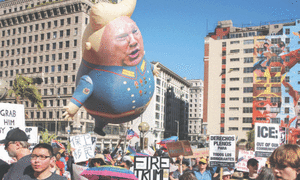 &lsquo;Hands Off!&rsquo; Anti-Trump Americans flood Washington