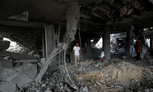 More than 2,300 people, including 600 children, killed in Israeli attacks in last six weeks