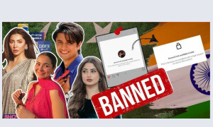 بھارتی حکومت نے پاکستانی اداکاروں کے انسٹاگرام اکاؤنٹس بلاک کردیے