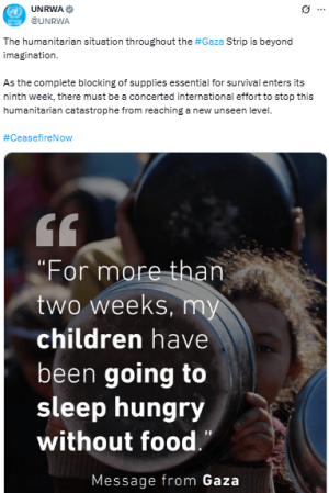 &lsquo;Beyond imagination&rsquo;: Israel&rsquo;s total siege on Gaza enters its 9th week