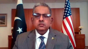Pakistan took strong defensive action in response to Indian aggression: Pakistan&rsquo;s envoy to US