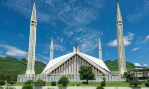 فیصل مسجد کے قریب ڈرون گرنے کی اطلاع جھوٹی نکلی