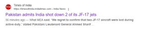 Information Minister Tarar dismisses &lsquo;absurd and false&rsquo; Indian media reports of F-16, JF-17 jets shot down