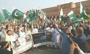 Thanksgiving rallies across KP mark armed forces&rsquo; victory over India