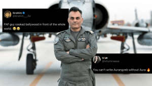 From pookie to aura: What the internet is saying about Air Vice Marshal Aurangzeb Ahmed
