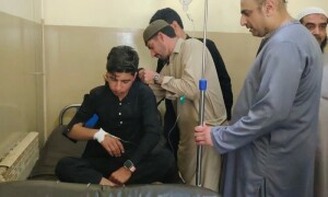 Five students among 6 injured in Battagram school van firing