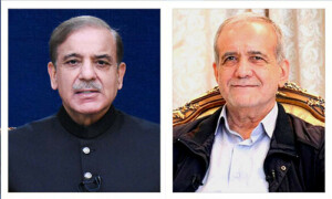 شہباز شریف کی ایرانی صدر سے ٹیلیفونک گفتگو، آیت اللہ خامنہ ای کیلئے نیک خواہشات کا اظہار