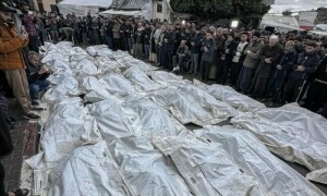 اسرائیلی فورسز کی غزہ پر صبح سویرے بمباری، 16 گھنٹے میں 166 فلسطینی شہید