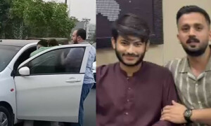 رجب بٹ نے پہلے شہری پر تشدد کیا، پھر معافی مانگ لی