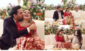 صبور علی نے ماں بننے کے 2 ماہ بعد گود بھرائی کی ویڈیو شیئر کردی