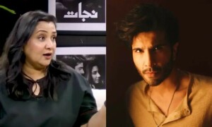 فیروز خان ساتھی اداکاروں کو مرعوب کرنے کی کوشش کرتے ہیں، نادیہ افگن