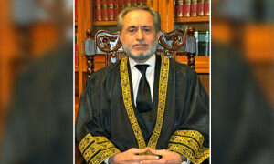 Justice Mandokhail questions PTI joining Sunni Ittehad Council as SC live-streams reserved seats case