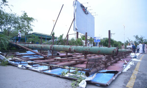 Islamabad admin orders removal of billboards amid rising windstorm threat
