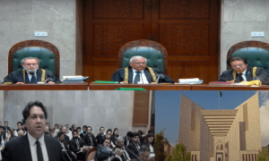 Justice Mandokhail notes Justices Isa, Afridi acknowledged PTI&rsquo;s right to reserved seats