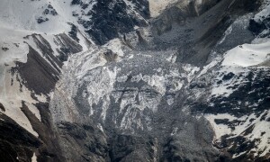 Switzerland monitoring for flood risk after huge glacier collapse