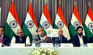 بھارت کو ہزیمت کا سامنا، ششی تھرور کا کولمبیا میں حمایت نہ ملنے کا اعتراف