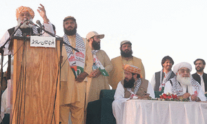 JUI-F chief slams Israel and India, urges Muslim unity