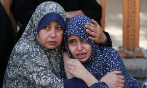 Israel kills 24 Palestinians in another shooting at aid site in Gaza&rsquo;s Rafah