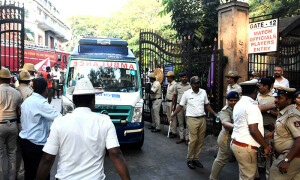 At least 11 die in crowd chaos outside Indian cricket stadium