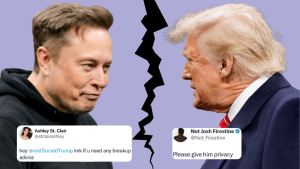 Elon Musk and Donald Trump just had the messiest &lsquo;breakup&rsquo; and X is eating it up
