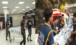کراچی: ناظم آباد بورڈ آفس کے قریب واٹر ٹینکر کی ٹکر سے موٹرسائیکل سوار 2 دوست جاں بحق
