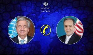 ایرانی وزیر خارجہ کا سیکریٹری جنرل اقوام متحدہ سے اسرائیل کےخلاف کارروائی کا مطالبہ