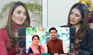 اقرار الحسن کی پہلی اور تیسری بیوی کا پوڈکاسٹ وائرل