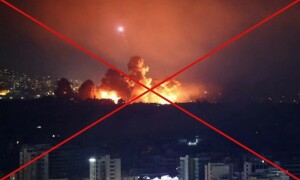 Fact check: Viral image does not show Haifa attacked by Iranian missiles but Oct 2024 Israeli strikes in Lebanon